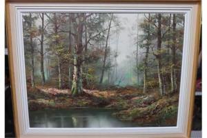 DURR Hans 1913-1993,The woodland pool,Bellmans Fine Art Auctioneers GB 2015-10-31