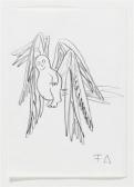 DURRENMATT Friedrich, Fritz 1921-1991,SENZA TITOLO,1970,Galerie Koller CH 2014-03-29