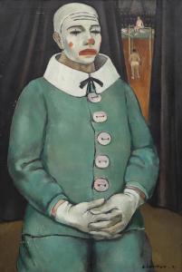 DURSTON Arthur Durstan 1897-1938,''The Clown",1937,Clars Auction Gallery US 2014-09-14