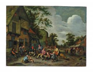 DUSART Cornelis 1660-1704,A village fair,Palais Dorotheum AT 2024-04-24