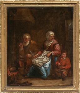 DUSART Cornelis 1660-1704,Interior,Balclis ES 2014-10-29