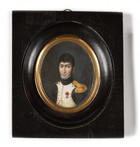DUSAULCHOY Charles,Officier des grenadiers à pied de la Garde impéria,1812,Osenat 2021-11-09