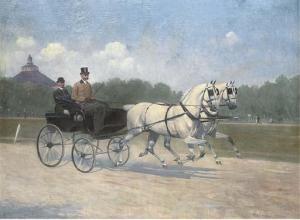 DUSCHNITZ Alex 1900-1900,A trot through the park,Christie's GB 2005-03-23