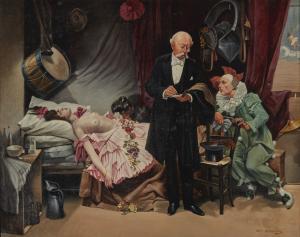 DUSCHNITZ Alex 1900-1900,PIERROT'S DILEMMA,Sotheby's GB 2017-01-27