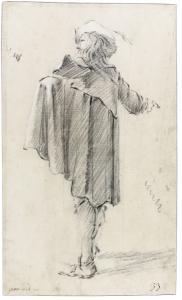DUTCH SCHOOL,A STANDING MAN WEARING A CAPE AND HAT,Sotheby's GB 2017-01-25
