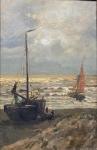 DUTCH SCHOOL,Fishing Boats on a Beach,Rowley Fine Art Auctioneers GB 2022-03-12