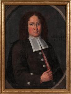 DUTCH SCHOOL,Portrait of a Man in a Brown Coat,18th Century,Skinner US 2019-08-11