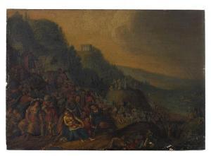 DUTCH SCHOOL,The Israelites on the bank of the Red Sea,1585,Bonhams GB 2012-03-26