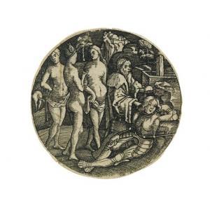 DUTCH SCHOOL,The Judgment of Paris.,Swann Galleries US 2009-04-30