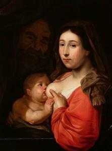 DUTCH SCHOOL (XVII),The Holy Family,17th century,AAG - Art & Antiques Group NL 2019-06-17