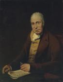 DUTERRAU BENJAMIN 1767-1851,Portrait of gentleman, seated half length at a tab,Christie's 2013-09-26