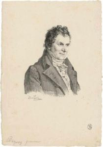 DUTERTRE André 1753-1842,Bildnis des Mediziners François Chaussier,1820,Galerie Bassenge 2020-11-25