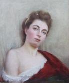 DUTRIAC Georges 1893-1939,Portrait de femme,1900,Tajan FR 2009-02-25