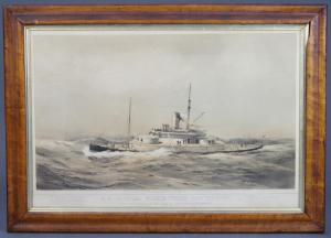 DUTTON Thomas Goldsworthy 1819-1891,HM Ironclad,Denhams GB 2021-06-30