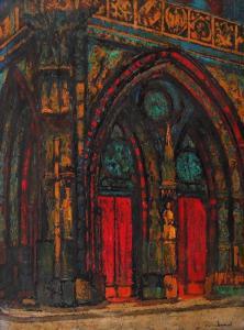 DUVAL Virgiliu Demetrescu 1930-2005,Notre Dame,Artmark RO 2023-09-20