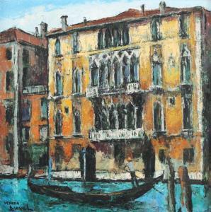 DUVAL Virgiliu Demetrescu 1930-2005,Venice,Artmark RO 2024-02-20