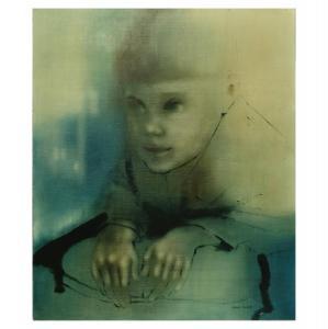 DUVALL Zora 1927,Blue Child Face,Kodner Galleries US 2019-08-14