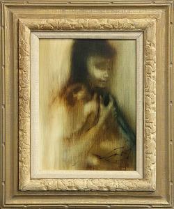 DUVALL Zora 1927,Mother and Child,Clars Auction Gallery US 2014-05-17
