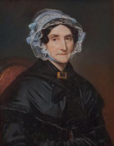 DUVERGIER,Portrait de Caroline de Meslon (1777- 1864),1847,Doutrebente FR 2022-11-25