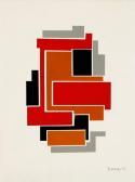 DUVERNAY,Composition géométrique,1972,Ader FR 2012-12-01