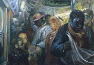 Duwe Johannes 1956,In the Tube, New York,Stahl DE 2018-04-28