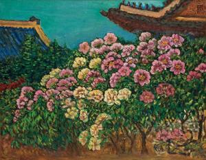 duwhan kim 1913-1994,Landscape,1960,Seoul Auction KR 2009-12-20