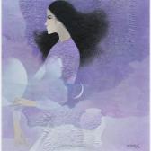 DUY TUAN DO 1954,Lady in Purple,2017,33auction SG 2021-10-03
