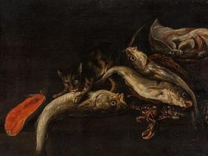 DUYNEN VAN Isaac 1628-1680,Fish Still Life,Auctionata DE 2016-05-19