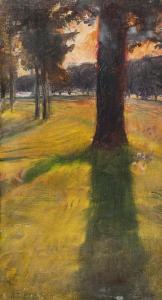 DVOOáK František 1842-1927,Landscape Study with Red Sky,Palais Dorotheum AT 2015-05-23