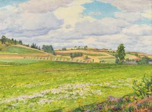 DVORAK Bohuslav,Harvest on the foothills (a view from Černý háj),Palais Dorotheum 2019-03-09