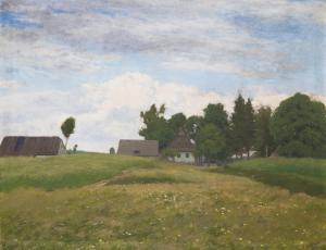 DVORAK Bohuslav 1867-1951,Summer Landscape,Palais Dorotheum AT 2019-05-25