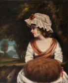 DYCE William 1806-1864,Girl with a Muff,c.1825,Bonhams GB 2016-11-30
