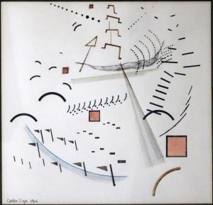 DYER CARLOS 1917,Abstract,1936,Clars Auction Gallery US 2020-06-14