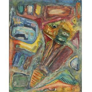 DYER Kay 1916-2005,Abstract composition,Ripley Auctions US 2019-07-20