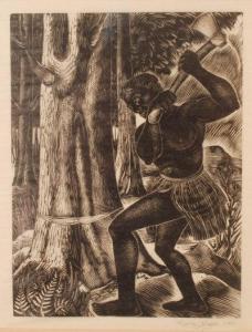 DYER RONA,Maori Woodman,1961,David Lay GB 2015-01-15