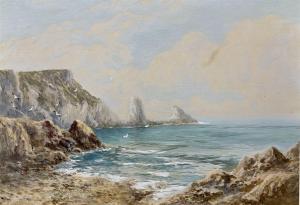 DYER William Henry 1890-1930,Coastal Scene with Seagulls,Duggleby Stephenson (of York) UK 2023-03-10