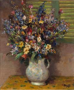 DYF Marcel 1899-1985,Bouquet de fleurs dans un pichet,Aguttes FR 2024-03-13