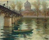 DYF Marcel 1899-1985,Paris, le Pont des Arts,1950,Christie's GB 2010-09-21
