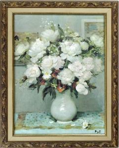 DYF Marcel 1899-1985,StillLife with Vase of Flowers,Stair Galleries US 2010-04-09