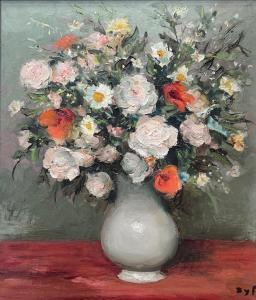 DYF Marcel 1899-1985,Vase of flowers,1975,Matsa IL 2024-03-27