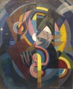 DYL Yan Bernard 1887-1944,Composition cubiste,Millon & Associés FR 2021-01-21