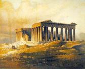 DYLCZYŃSKI Cyprian,Ruiny Partenonu,1869,Rempex PL 2001-12-12