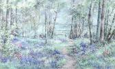 DYSON Nancy,BLUEBELLS IN THE WOODS,Ross's Auctioneers and values IE 2016-05-18