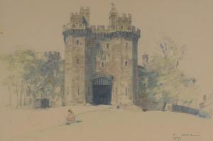 EADIE R.M,Doncaster Castle,1949,Crow's Auction Gallery GB 2022-04-13