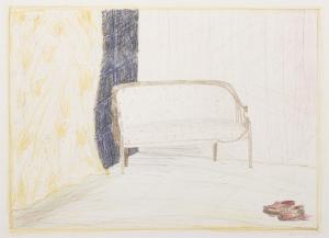 EAGER Helen 1952,Yellow Curtain,1984,Shapiro AU 2022-03-30