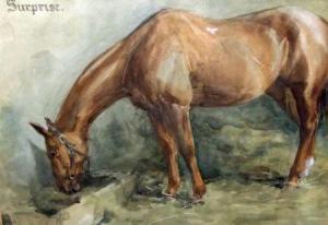 EAMOFOPOULOS MIKA 1900-1900,Horse in Stable,Keys GB 2012-02-03