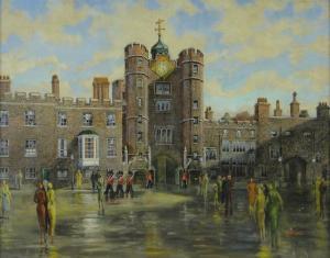 EAMON J 1800-1800,Changing the guard at Hampton Court,Burstow and Hewett GB 2015-12-16
