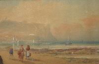 EAMOND J,View of Scarborough with figures,Serrell Philip GB 2015-07-09