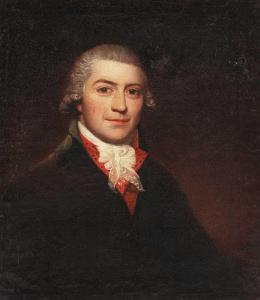 EARL James 1761-1796,Portrait of Mr Janner Aged 41, half-length, in a b,Sworders GB 2022-11-09