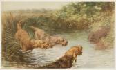 EARL Maud 1864-1943,Otterhounds,1906,Bonhams GB 2014-02-12
